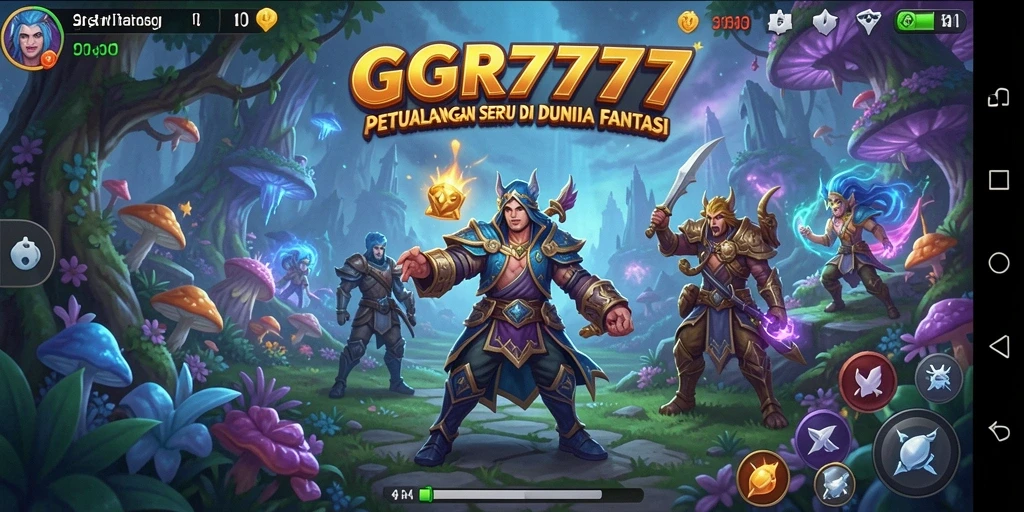 Tampilan gameplay menakjubkan di dunia petualangan GGR7777.