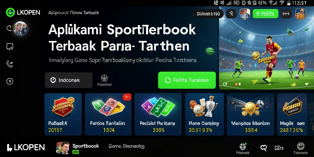 Tampilan utama LKOPEN dengan fitur taruhan yang mengasyikkan.