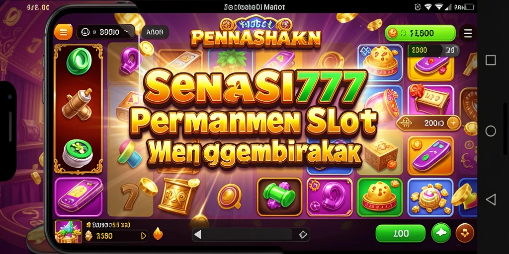 Tampilan menarik dalam permainan Slot SENSASI777 dengan grafis yang memukau.